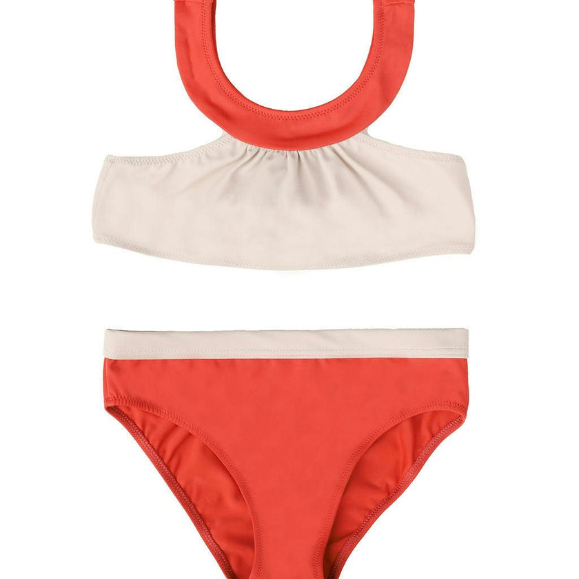 Luna Bikini Terracotta And Sand