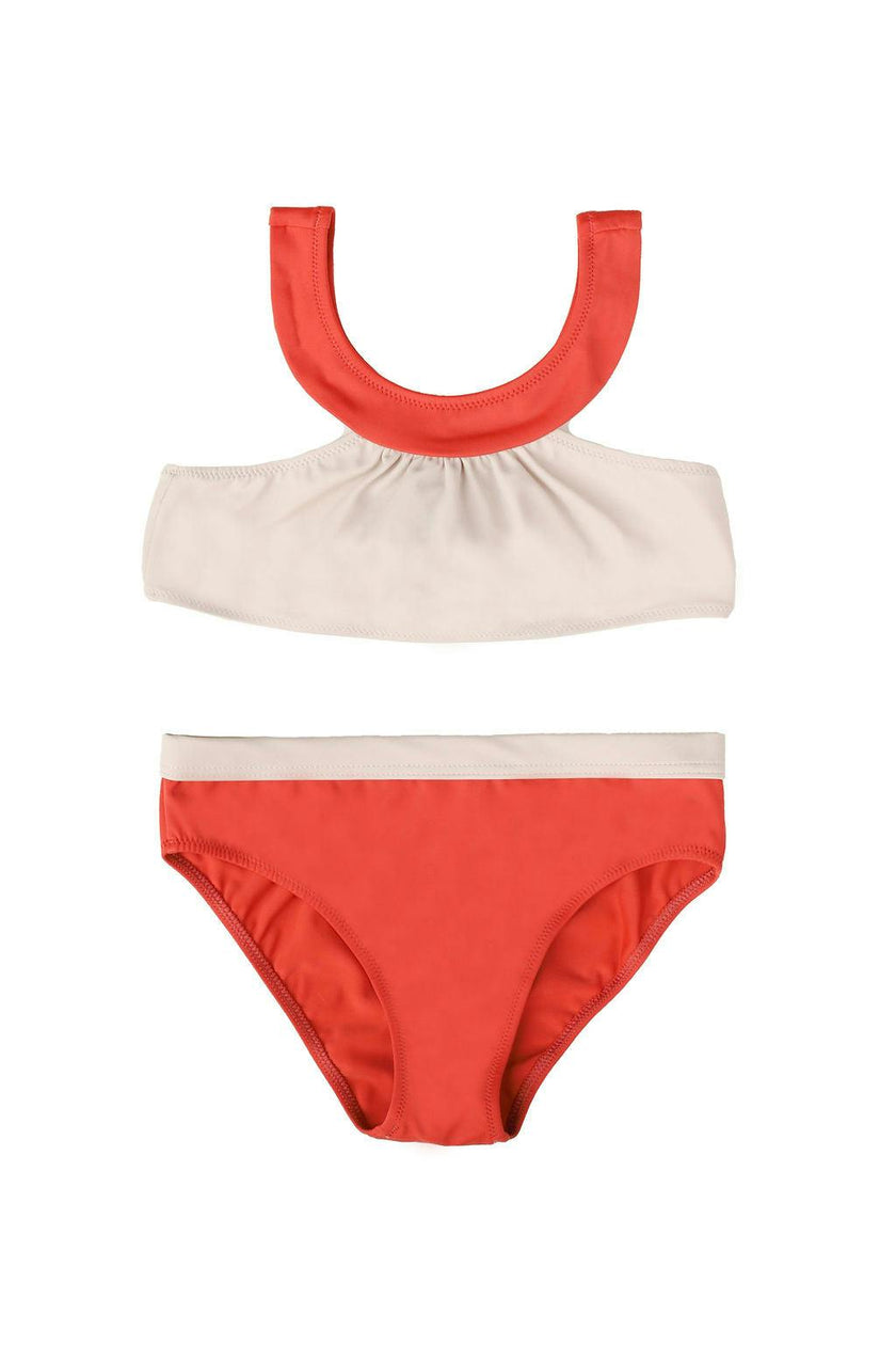 Luna Bikini Terracotta And Sand