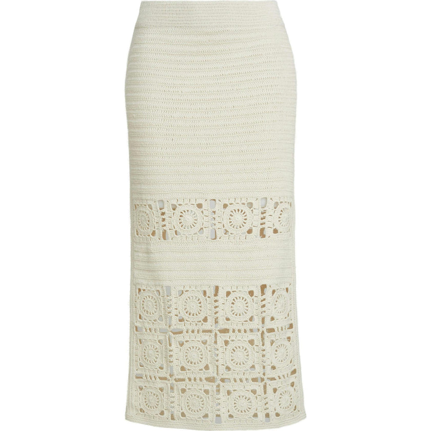 JANA CROCHET SKIRT | IVORY
