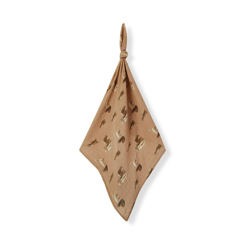Organic Cotton Two-Piece Burp Cloth Set