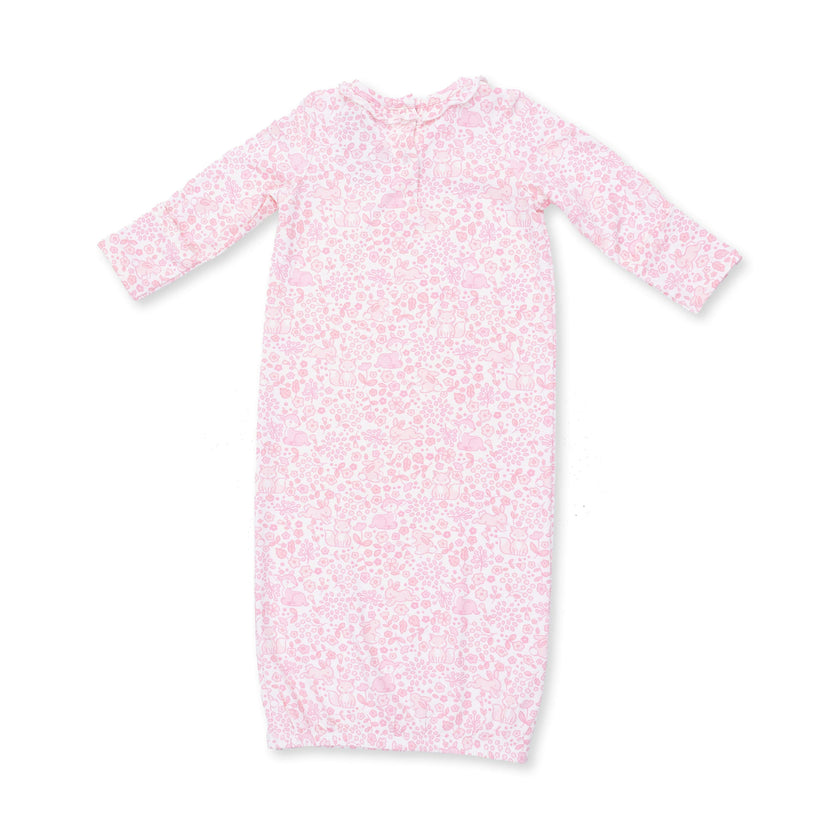 Baby Woodland - Kimono Gown and Knot Headband
