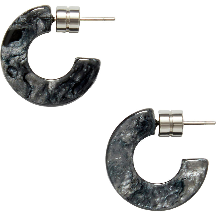 Muse Hoops in Obsidian