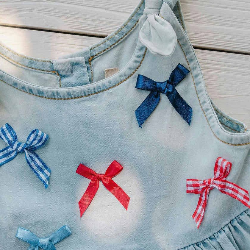 Piper Dress in Denim