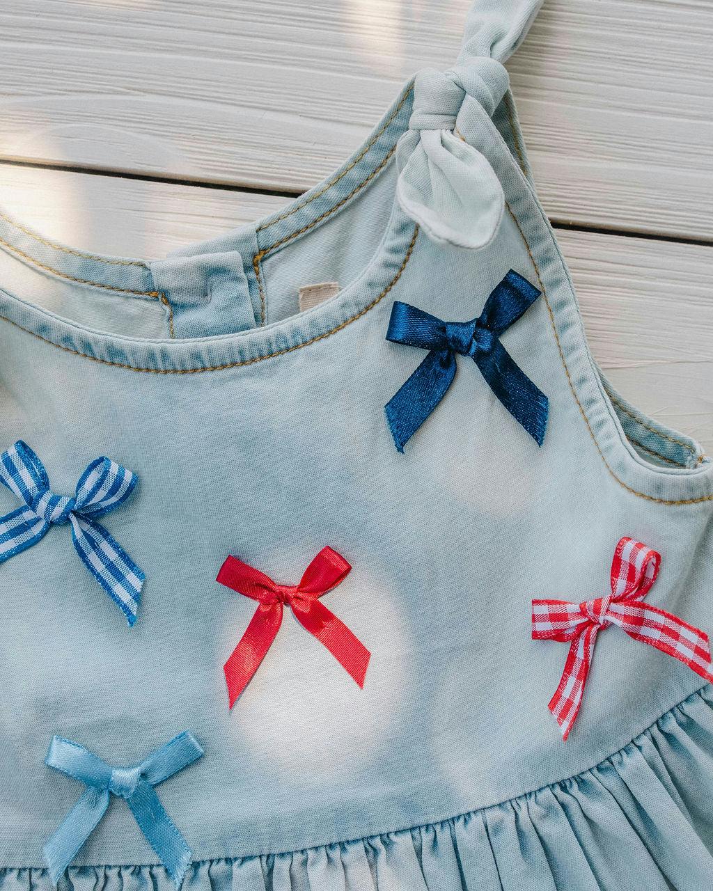 Piper Dress in Denim