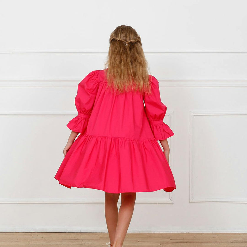 Eloise dress (hot pink)