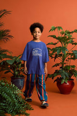 LEISURELY T-SHIRT BLUE