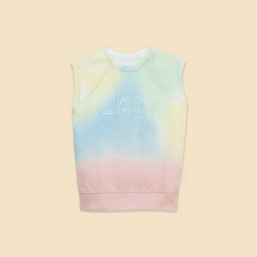 Organic Brooklyn Tank in Rainbow Sherbet