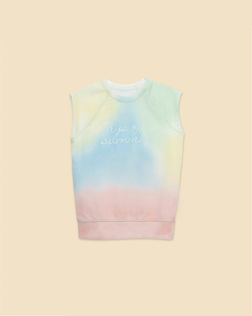 Organic Brooklyn Tank in Rainbow Sherbet
