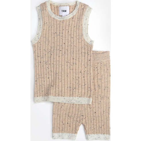 Baby Hug Me Ribbed Contrast Trim Tank Top