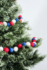 Patriotic Ball Garland