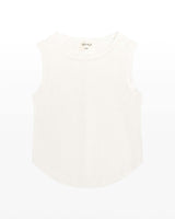 Ribbed Exposed Seam Tank Top