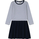 Francesca Girls Striped Dropwaist Dress, Stripes