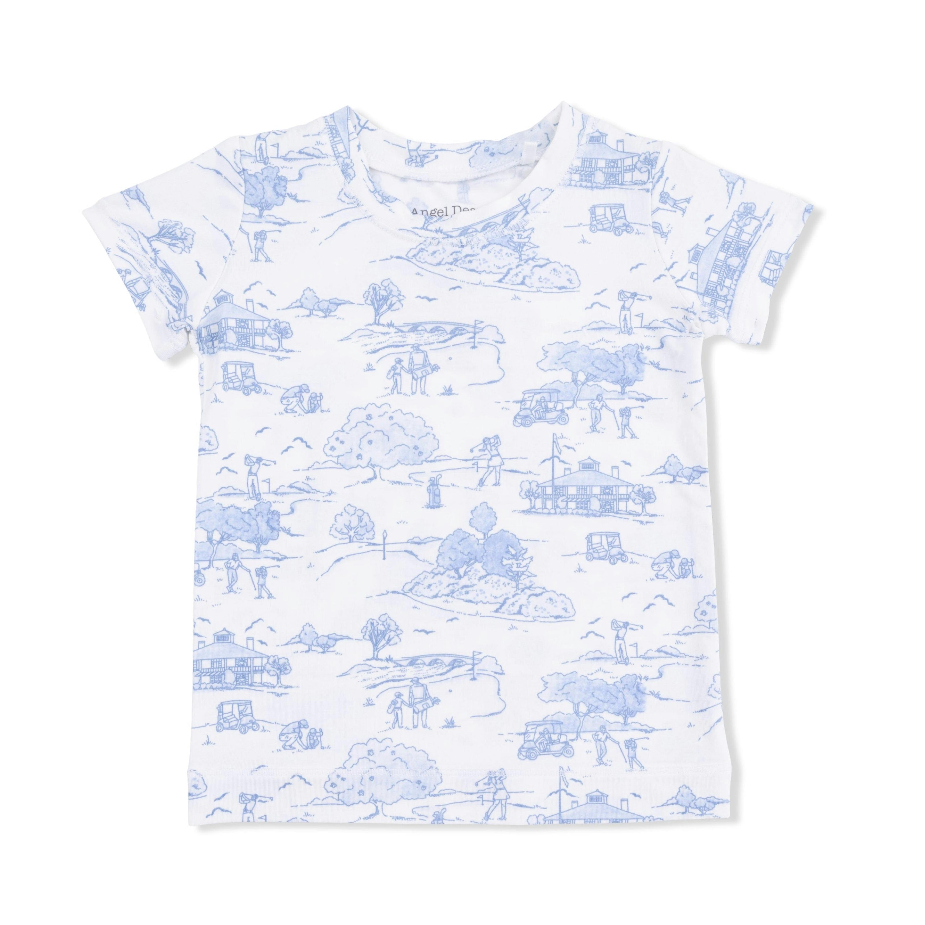 Golf Toile - Loungewear Short Set