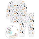 The Organic Long Sleeve Pajama Set [Cat Nap]