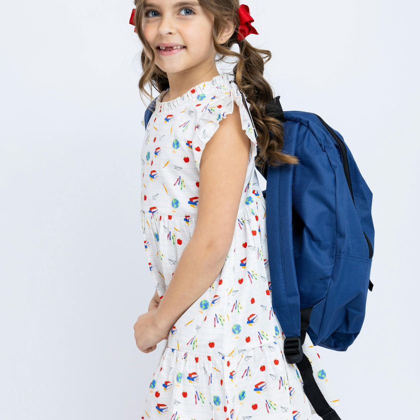 Back to School Ruffle Dress