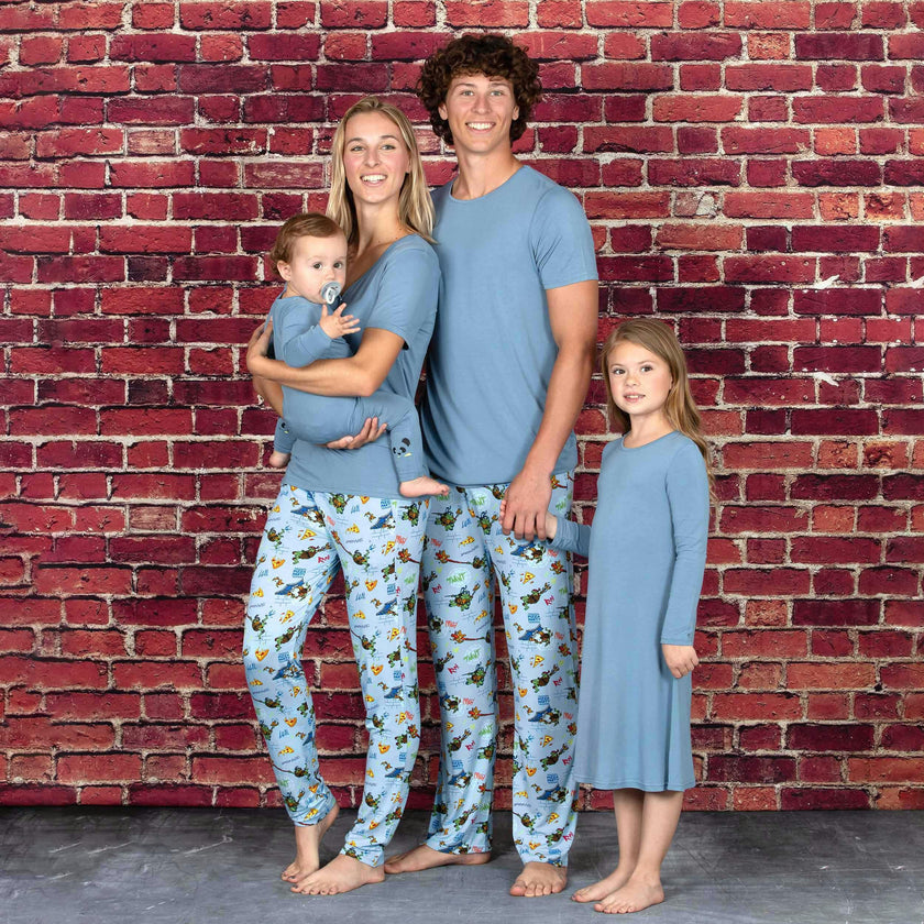 Teenage Mutant Ninja Turtles: Mutant Mayhem Movie Bamboo Men's Pajama Set