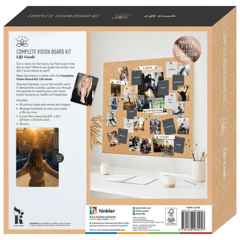 Elevate: Vision Board Kit - Life Goals
