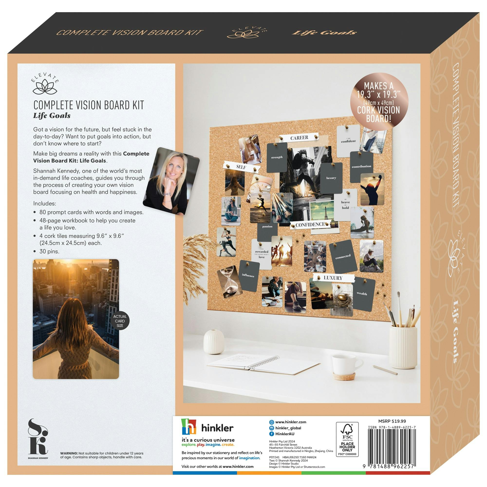 Elevate: Vision Board Kit - Life Goals