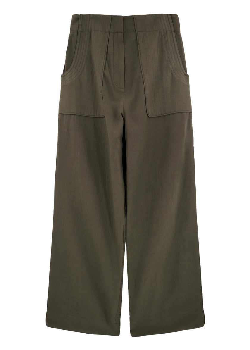 Tivot Pant in Black Olive