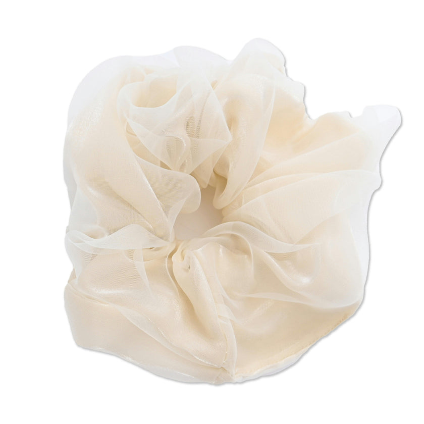 Sheer Mesh Scrunchie Set