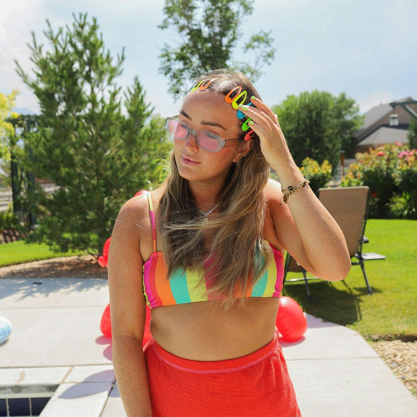 NEON SNAP CLIPS (PACKS OF 10)