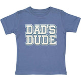 Dad's Dude Patch Short Sleeve T-Shirt - Indigo