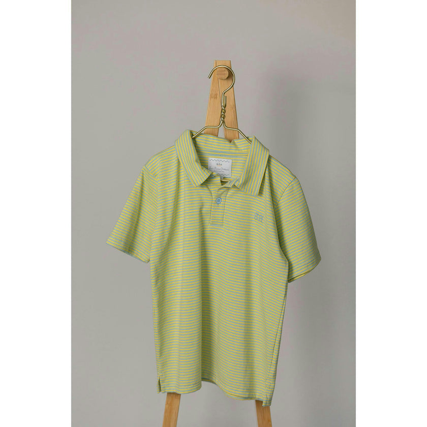 Banks Polo in Dockside Stripe