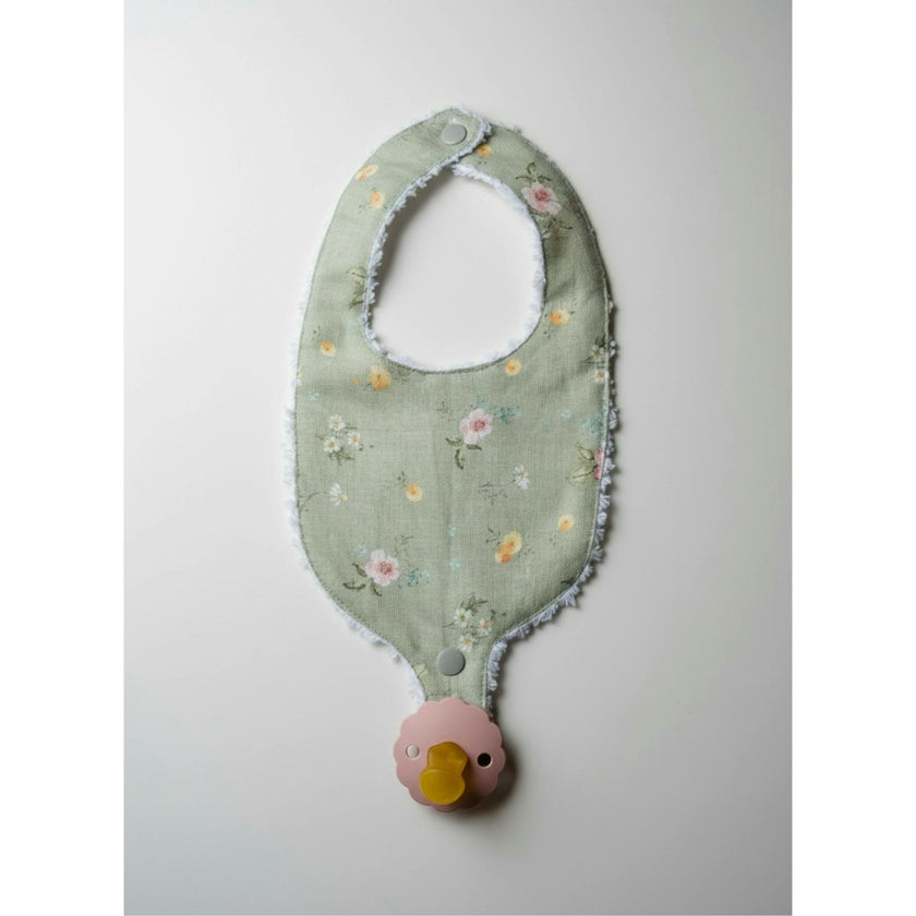 Heirloom Pacifier Bib – Hedgerow Floral