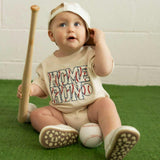 Home Run Patch Short Sleeve Romper