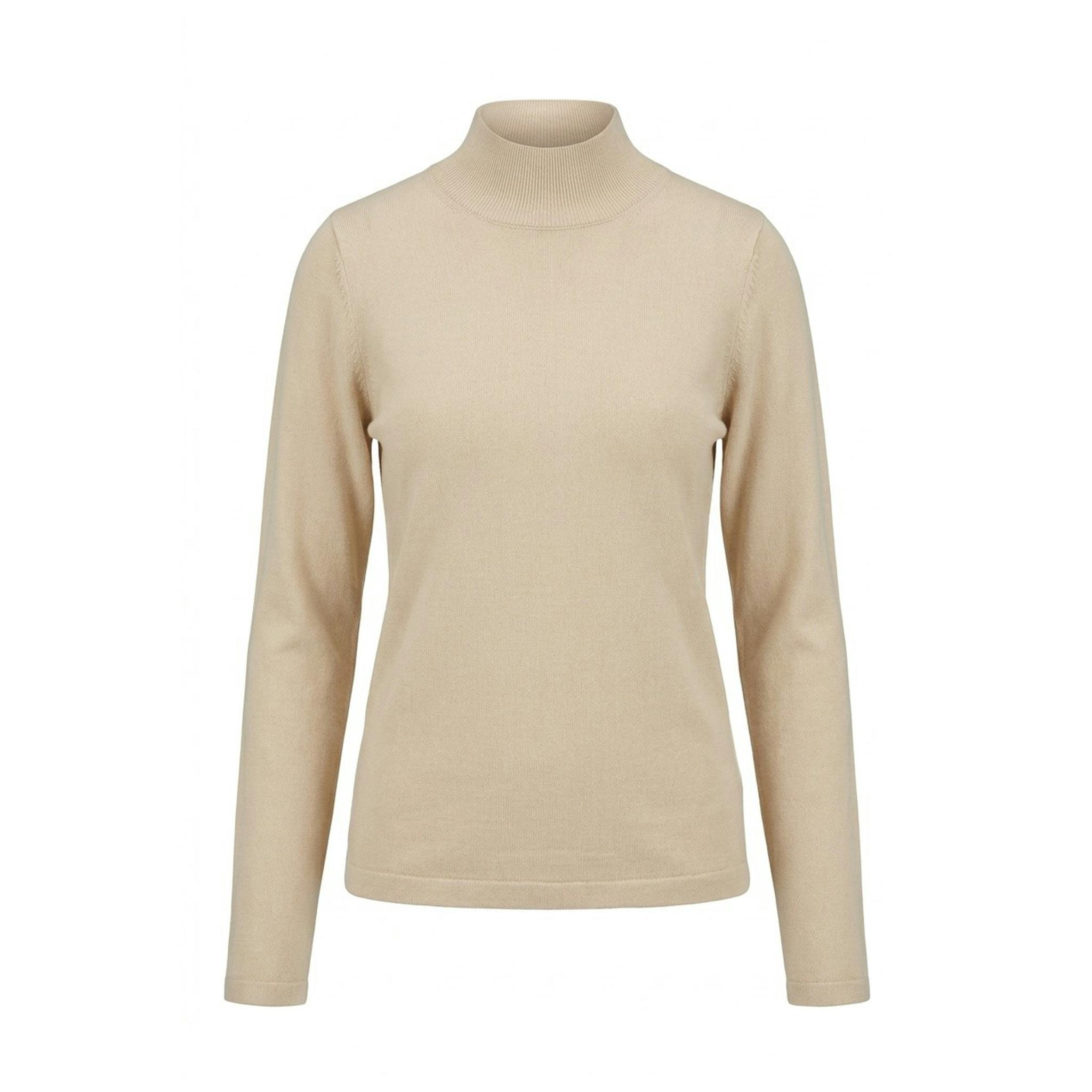 Knit Mock Neck