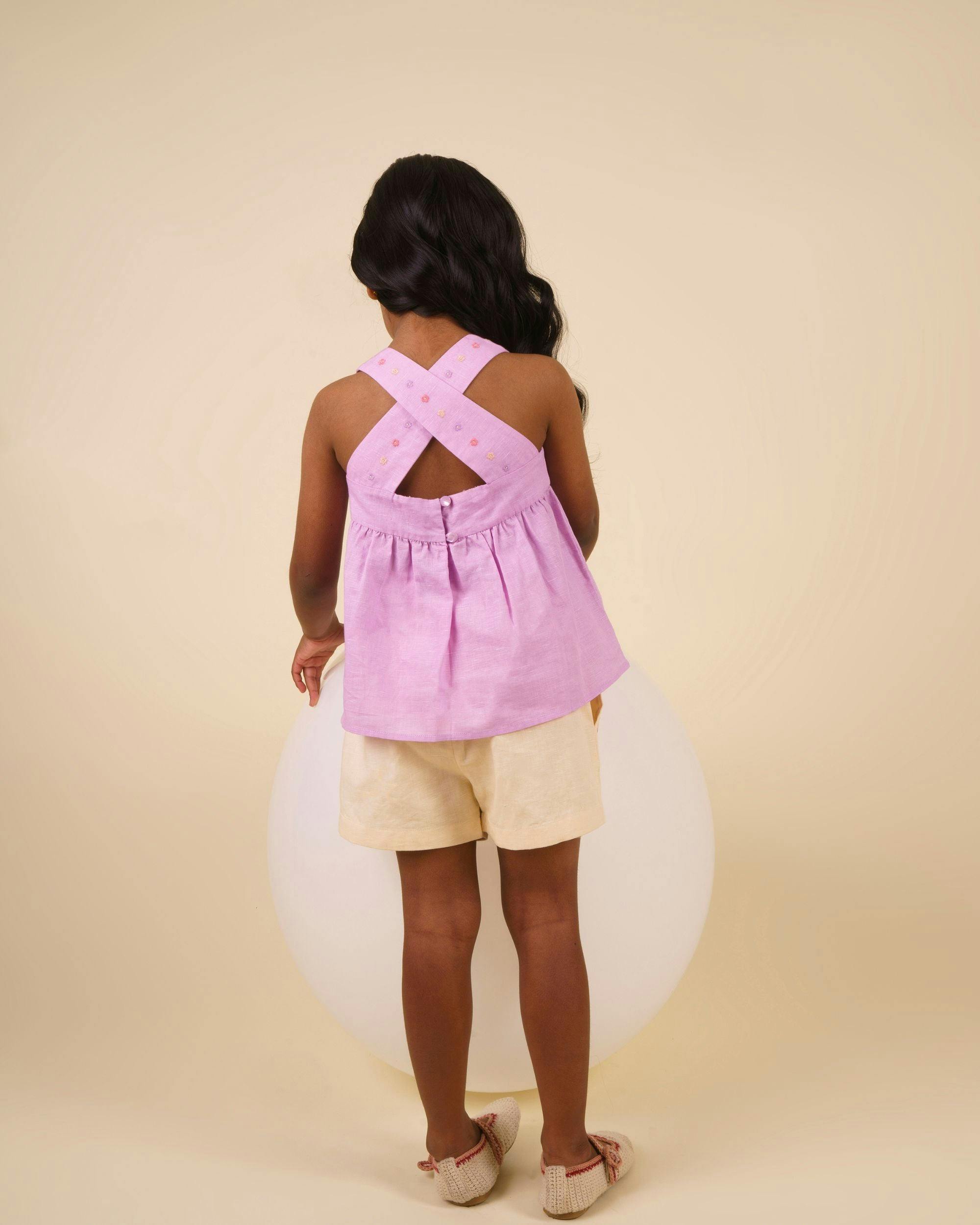Romy Blouse - Lilac