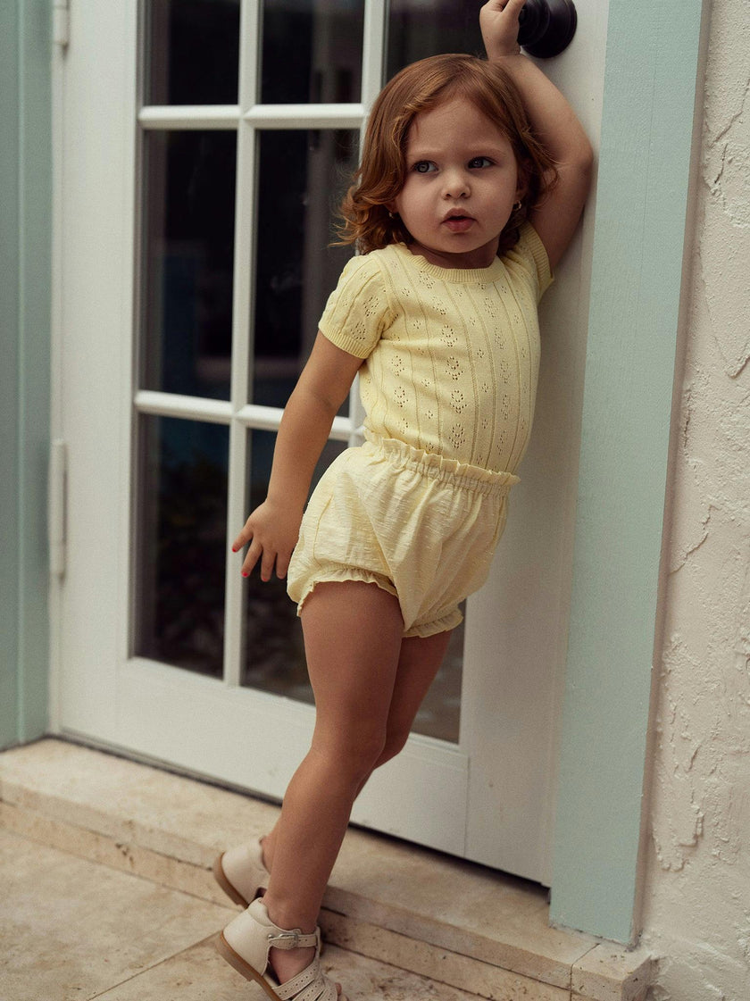 Textured Pointelle Set