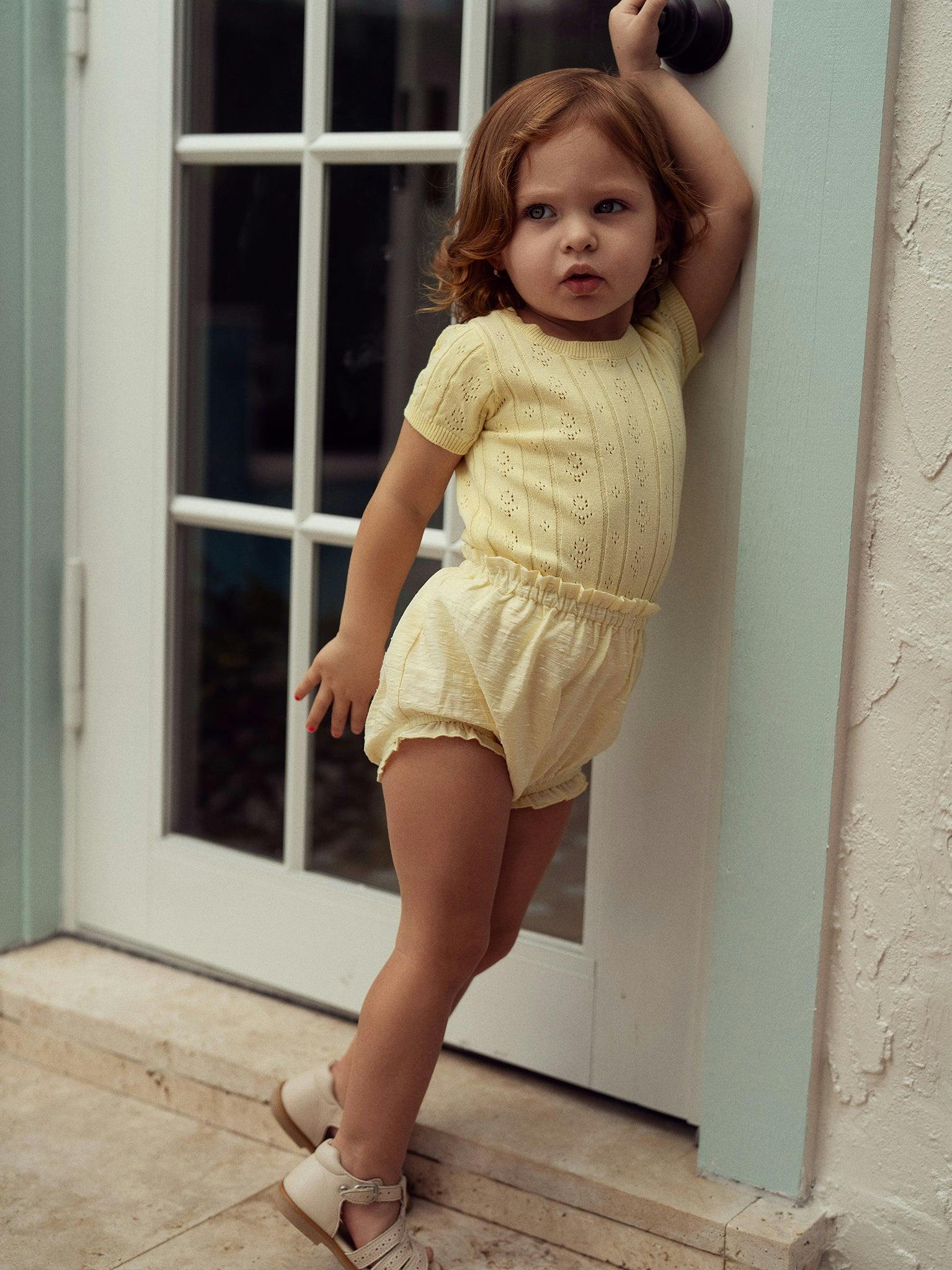 Textured Pointelle Set