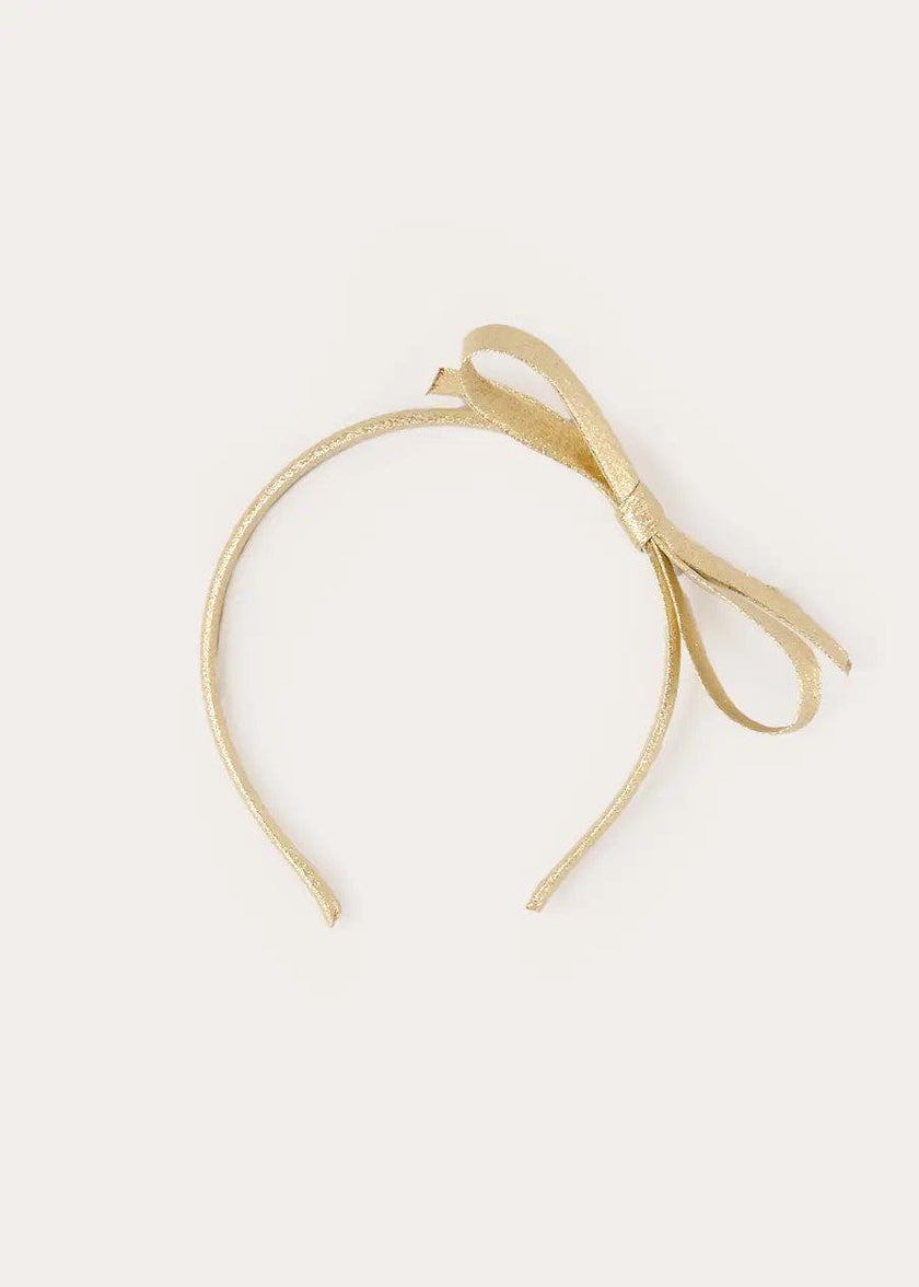 Thin Bow Hairband