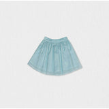 Philo Girl Skirt, Aqua Tulle (Copy)