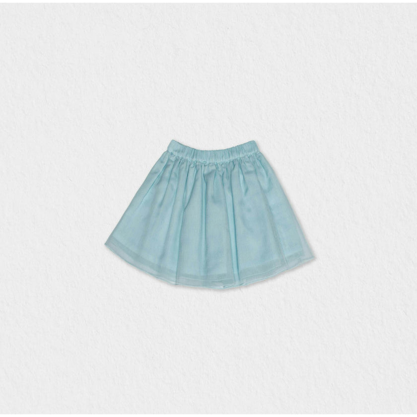 Philo Girl Skirt, Aqua Tulle (Copy)