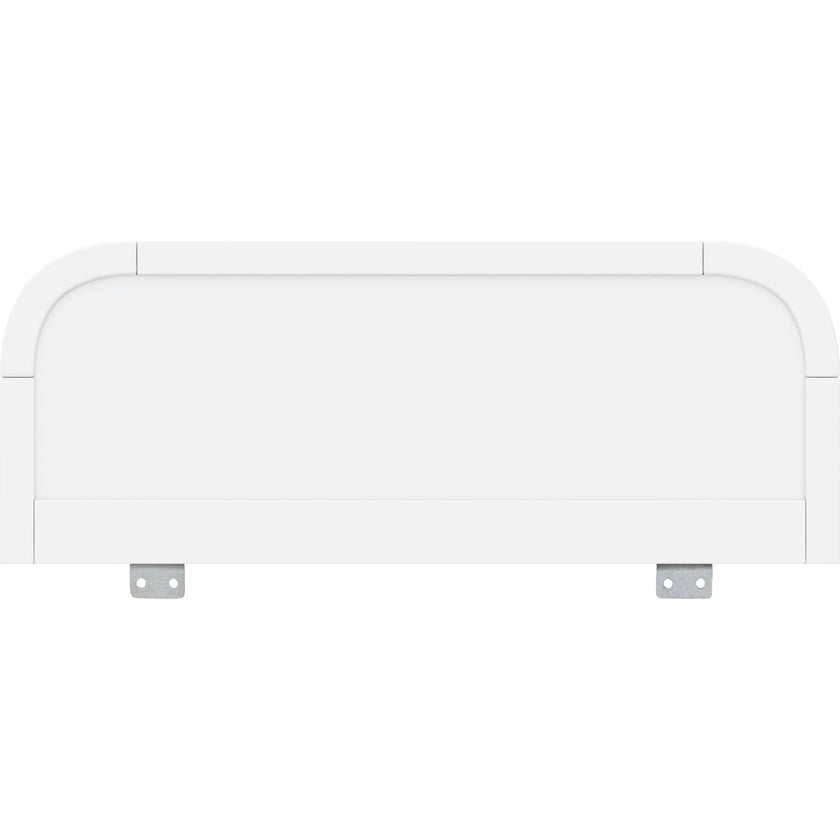 Twin/Full Bed Guardrail in White
