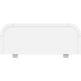 Twin/Full Bed Guardrail in White