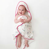 Wildflowers Hooded Towel Set