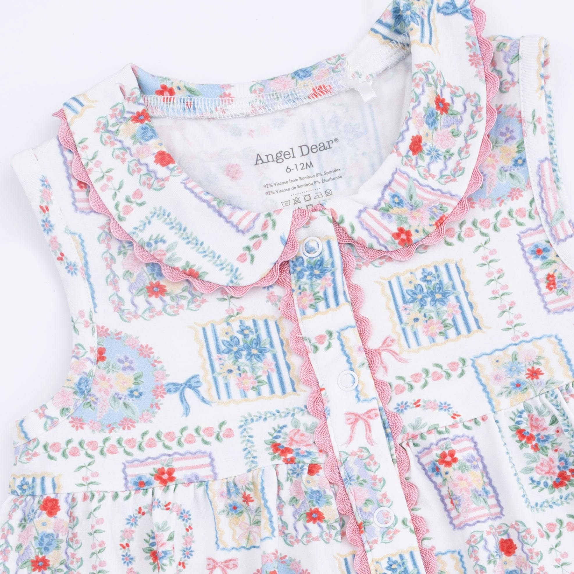Julep's Floral Patchwork - Jill Dress Sleeveless with Bloomer