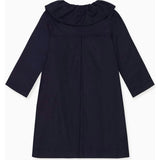 Navy Celestina Girl Coat