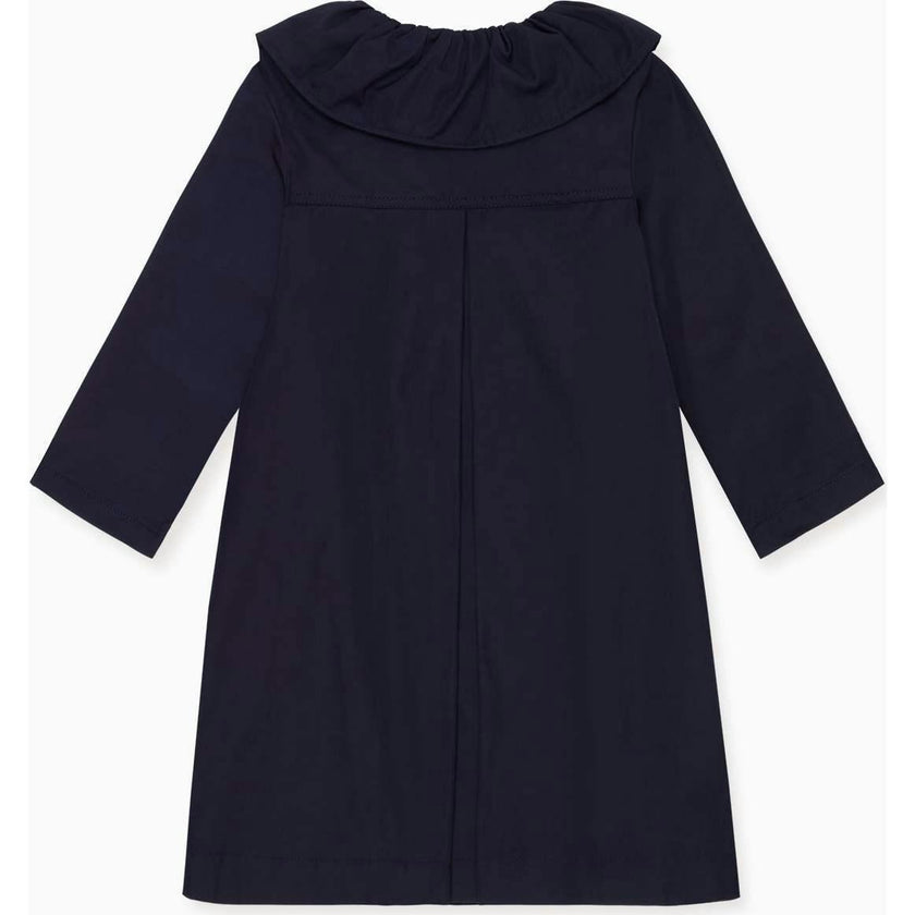 Navy Celestina Girl Coat