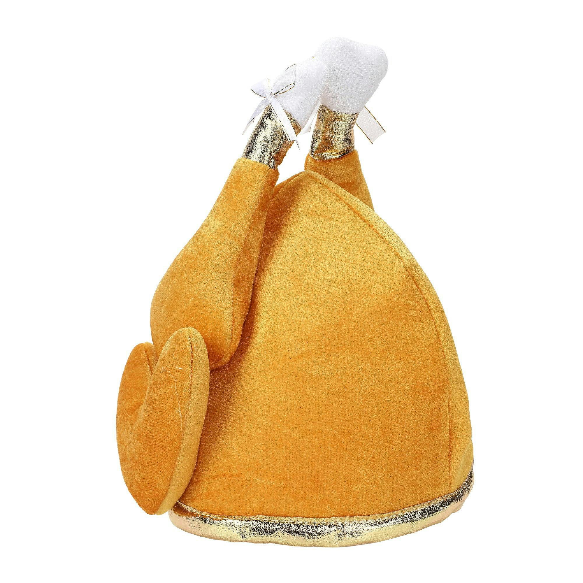 Packed Party Turkey Hat Party Accessory, Tan