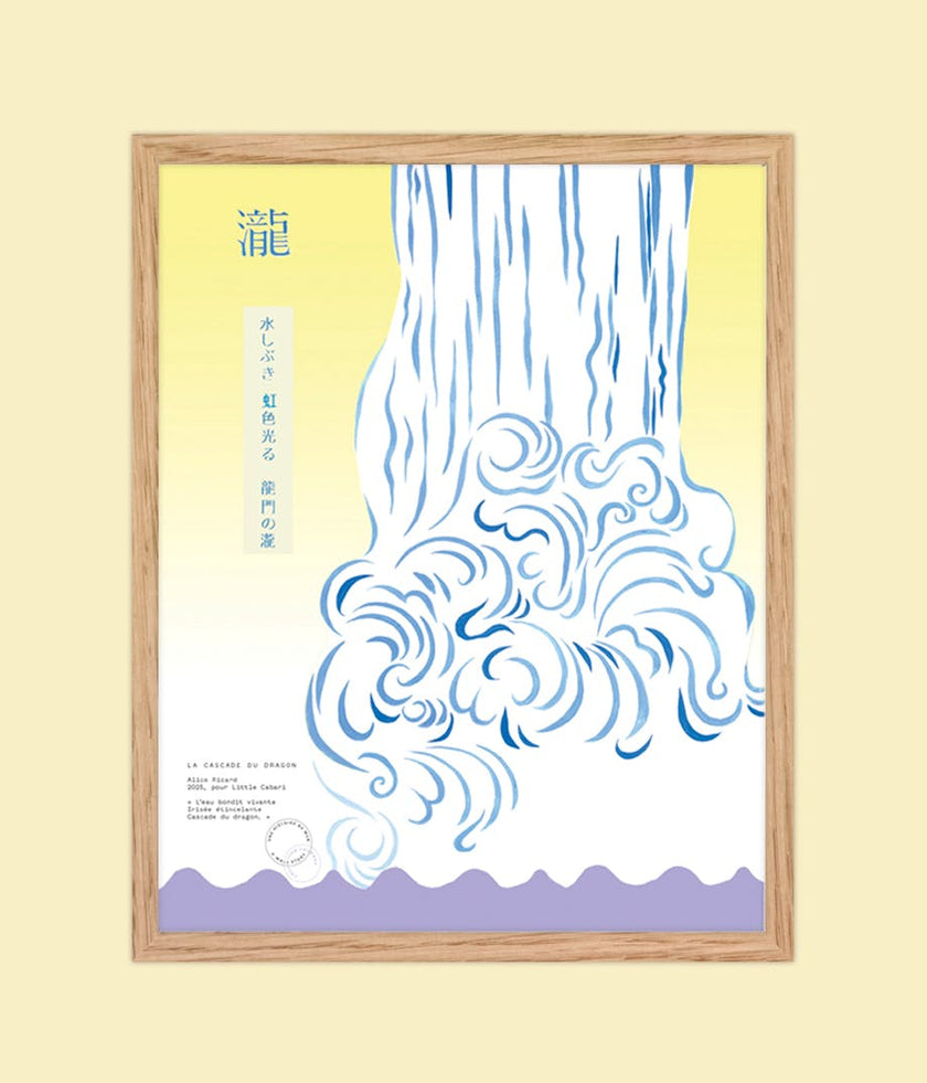 Artprint La Cascade du Dragon