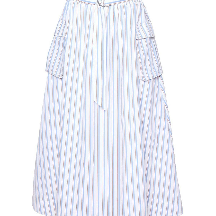 Lizzy Skirt in Heritage Stripe