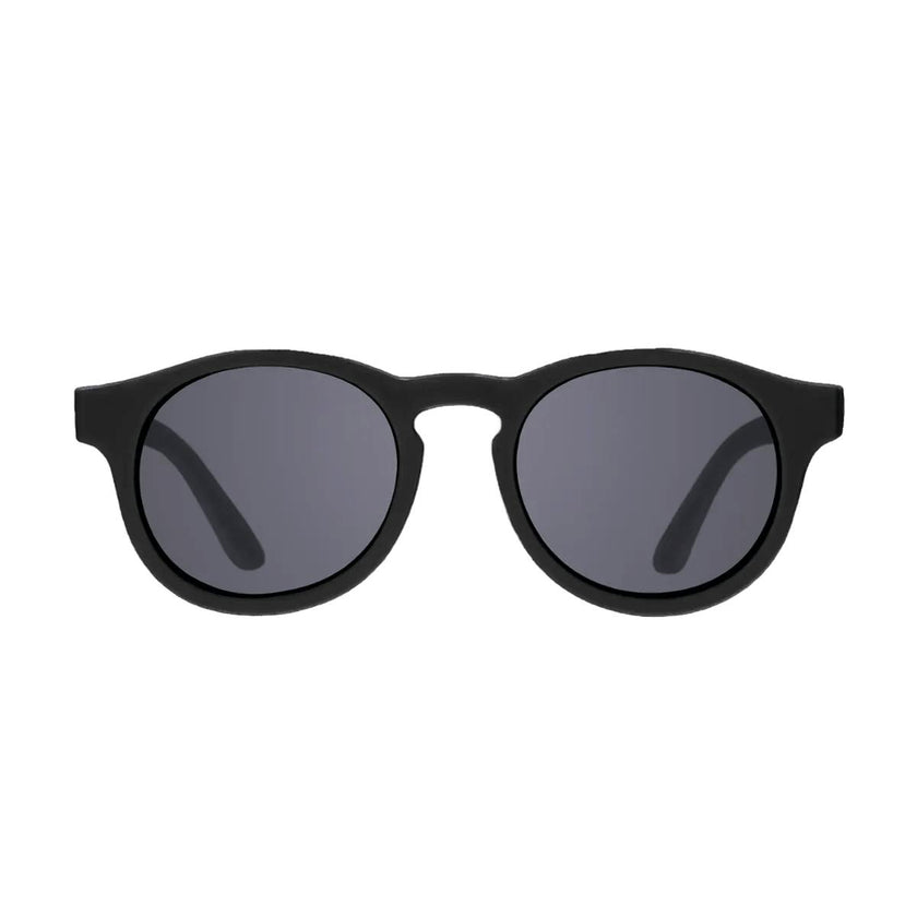 Jet Black Keyhole I Smoke Lenses