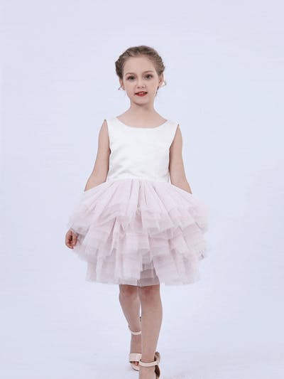 Pink Selene Tulle Dress
