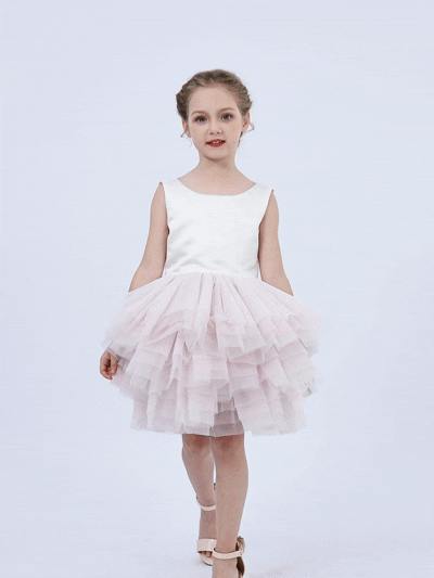 Pink Selene Tulle Dress
