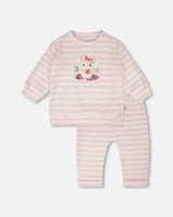 Cotton Jersey Top And Pants Set