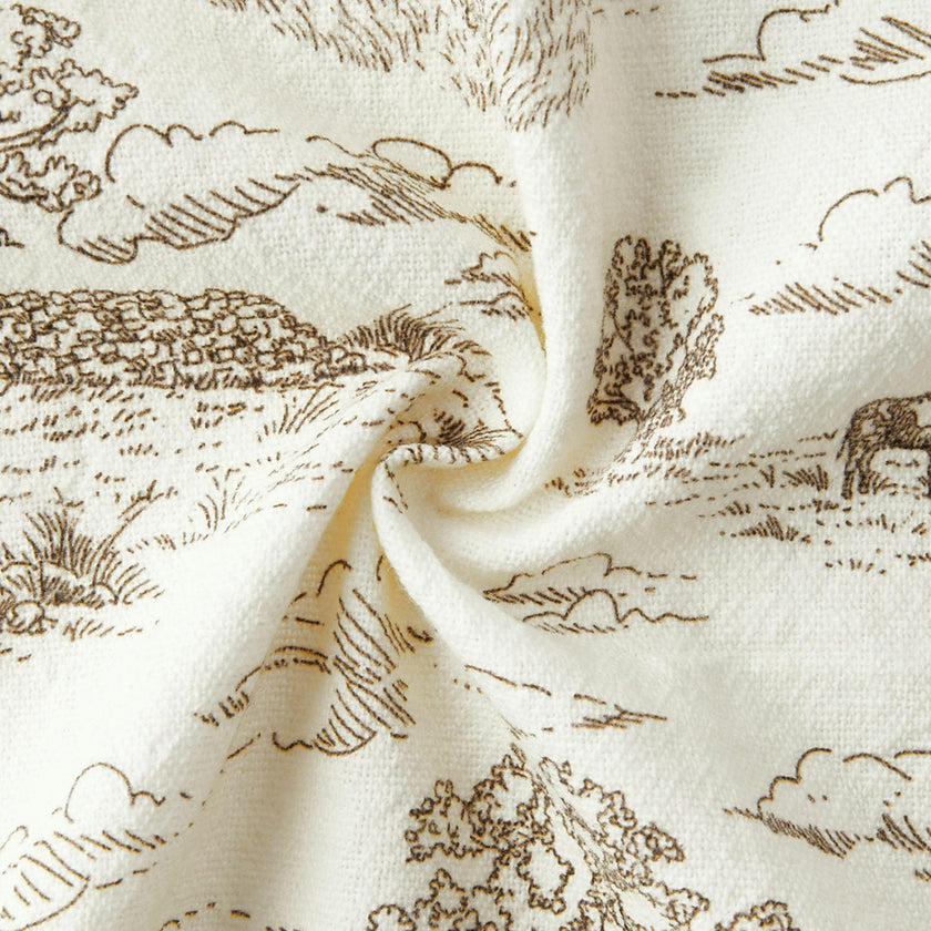 Country Toile Adult Apron
